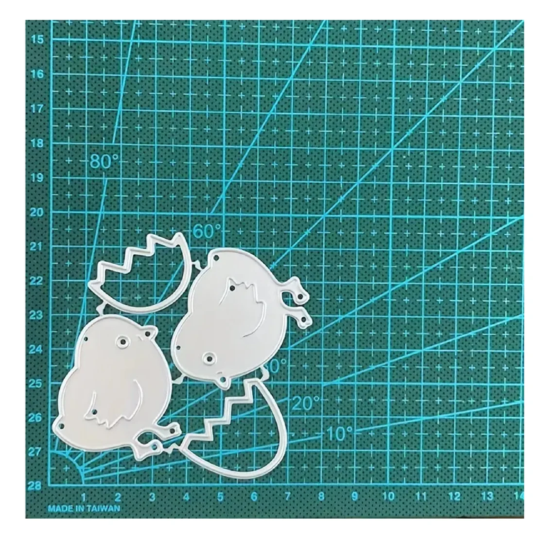 Chicken Metal Cutting Die -Card Template Die