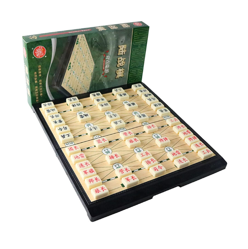 Chinese Army Chess Military Chess Chinese Table Game Chess Foldable Extended Board Luzhanqi Junqi Professional