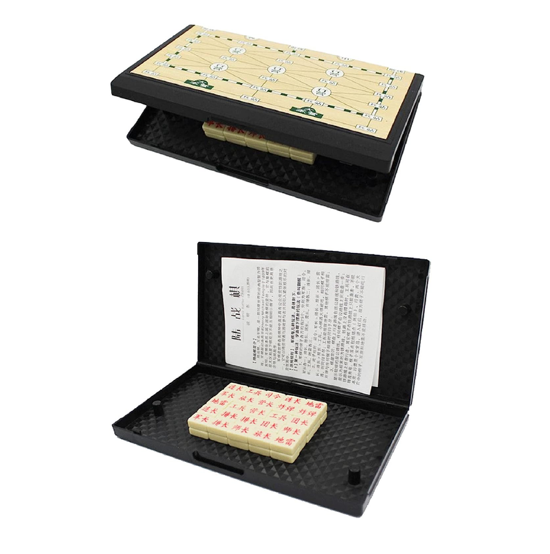 Chinese Army Chess Military Chess Chinese Table Game Chess Foldable Extended Board Luzhanqi Junqi Professional