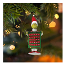 Christmas Tree Ornaments,Funny Greengrinch Hanging Ornaments Christmas Decorations, Cute Acrylic Green Christmas Tree Decorations Ornament (Christmas-K)