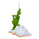 Christmas Tree Ornaments,Funny Greengrinch Hanging Ornaments Christmas Decorations, Cute Acrylic Green Christmas Tree Decorations Ornament (Christmas-L)