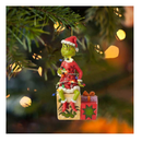 Christmas Tree Ornaments,Funny Greengrinch Hanging Ornaments Christmas Decorations, Cute Acrylic Green Christmas Tree Decorations Ornament (Christmas-M)