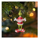 Christmas Tree Ornaments,Funny Greengrinch Hanging Ornaments Christmas Decorations, Cute Acrylic Green Christmas Tree Decorations Ornament (Christmas-F)