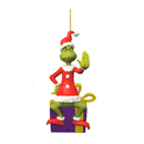 Christmas Tree Ornaments,Funny Greengrinch Hanging Ornaments Christmas Decorations, Cute Acrylic Green Christmas Tree Decorations Ornament (Christmas-O)