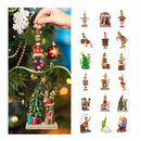 Christmas Tree Ornaments,Funny Greengrinch Hanging Ornaments Christmas Decorations, Cute Acrylic Green Christmas Tree Decorations Ornament (Christmas-G)