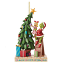 Christmas Tree Ornaments,Funny Greengrinch Hanging Ornaments Christmas Decorations, Cute Acrylic Green Christmas Tree Decorations Ornament (Christmas-P)