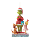 Christmas Tree Ornaments,Funny Greengrinch Hanging Ornaments Christmas Decorations, Cute Acrylic Green Christmas Tree Decorations Ornament (Christmas-I)