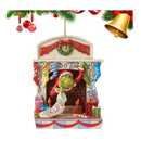 Christmas Tree Ornaments,Funny Greengrinch Hanging Ornaments Christmas Decorations, Cute Acrylic Green Christmas Tree Decorations Ornament (Christmas-Q)