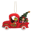 Christmas Tree Ornaments,Funny Greengrinch Hanging Ornaments Christmas Decorations, Cute Acrylic Green Christmas Tree Decorations Ornament (AA)
