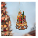 Christmas Tree Ornaments,Funny Greengrinch Hanging Ornaments Christmas Decorations, Cute Acrylic Green Christmas Tree Decorations Ornament (C)