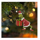 Christmas Tree Ornaments,Funny Greengrinch Hanging Ornaments Christmas Decorations, Cute Acrylic Green Christmas Tree Decorations Ornament (Christmas-A)
