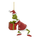 Christmas Tree Ornaments,Funny Greengrinch Hanging Ornaments Christmas Decorations, Cute Acrylic Green Christmas Tree Decorations Ornament (Christmas-A)