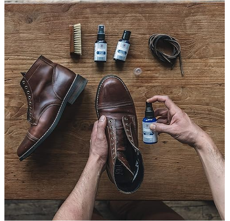 Cobbler's Choice Shoe Care Travel Kit - Travel Friendly Shoe Care Kit, Clean Ingredients, Effective Results!