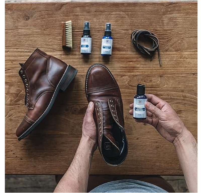 Cobbler's Choice Shoe Care Travel Kit - Travel Friendly Shoe Care Kit, Clean Ingredients, Effective Results!