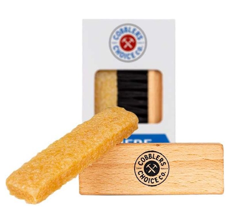 Suede Brush and Eraser - Suede Cleaner - Safe on Suede and Nubuck. Effectively Cleans and Restores Nap - Cobbler's Choice