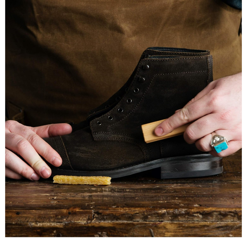 Suede Brush and Eraser - Suede Cleaner - Safe on Suede and Nubuck. Effectively Cleans and Restores Nap - Cobbler's Choice