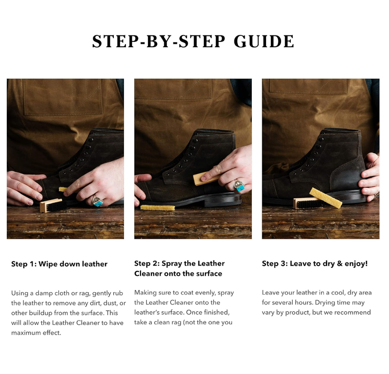 Suede Brush and Eraser - Suede Cleaner - Safe on Suede and Nubuck. Effectively Cleans and Restores Nap - Cobbler's Choice