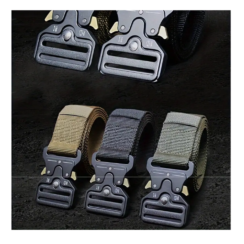 Cobra Belt Military Fan Training Tactical Belt Snake Buckle Waist Sealing Work Clothes Belt Outdoor Sports Belt