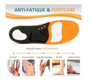 Plantar Fasciitis Insoles for Standing All Day, Heavy Duty High Arch Suppport