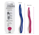 Comfort Zone Tri-Balance Gel Orthotic Insoles for Women, 3/4 Length Inserts for Women’s