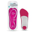 Comfort Zone Tri-Balance Gel Orthotic Insoles for Women, 3/4 Length Inserts for Women’s