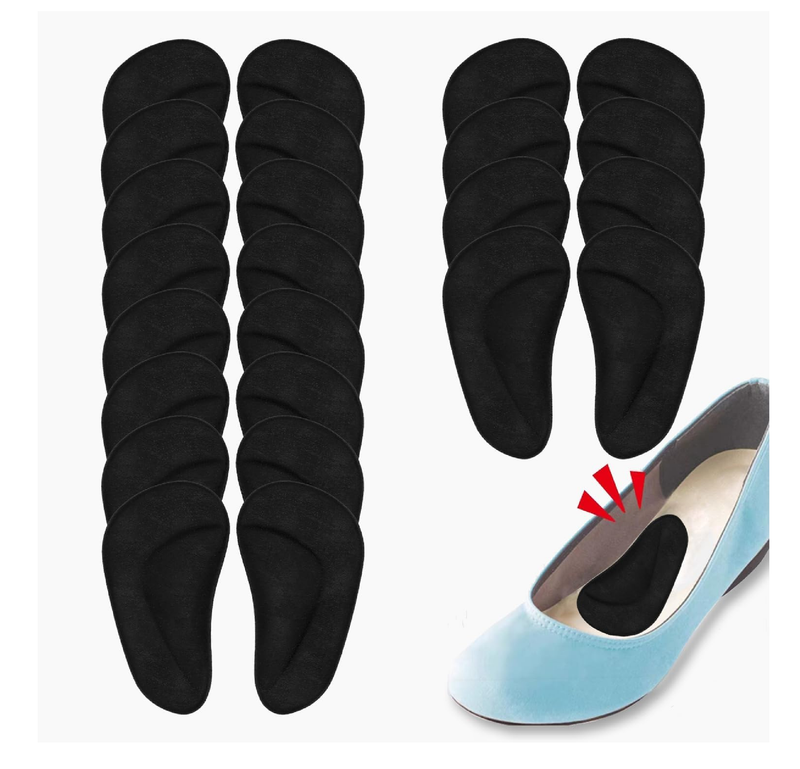 Correct Position Arch Support Shoe Insoles for Flat Feet, Gel Arch Inserts for Plantar Fasciitis,