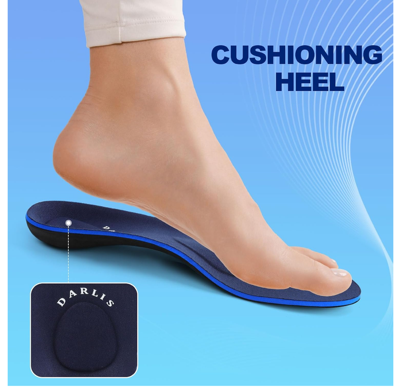 300+ lbs Arch Support Metatarsalgia Insoles-Pain Relief Orthotics Insert-Orthotic Support Providing Relief for Metatarsal,Morton’s Neuroma,
