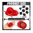 Dice Jail Gelatinous Cube Dice Prison Resin Dice Cage Translucent Dice Storage Dice Container Dice Holder Dice Miniature Accessory for Table Game Party Gatherings Gifts