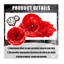 Dice Jail Gelatinous Cube Dice Prison Resin Dice Cage Translucent Dice Storage Dice Container Dice Holder Dice Miniature Accessory for Table Game Party Gatherings Gifts