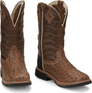 Justin Derrickman Comp Toe - Caramel Croc Print (SE4839)