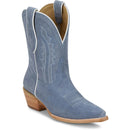 Tony Lama Women's 9" Lea Western Bootie Cornflower Suede (DR3261)