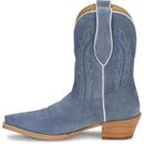 Tony Lama Women's 9" Lea Western Bootie Cornflower Suede (DR3261)