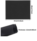 Resistant Sole Sheet 2.2MM Heel Repair Pad Rubber Sole Pad Black Shoes Bottom Repairing Material for Women Men Shoes