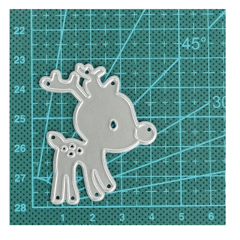 Deer Design Cutting Dies - Embossing Stencils