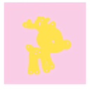 Deer Design Cutting Dies - Embossing Stencils