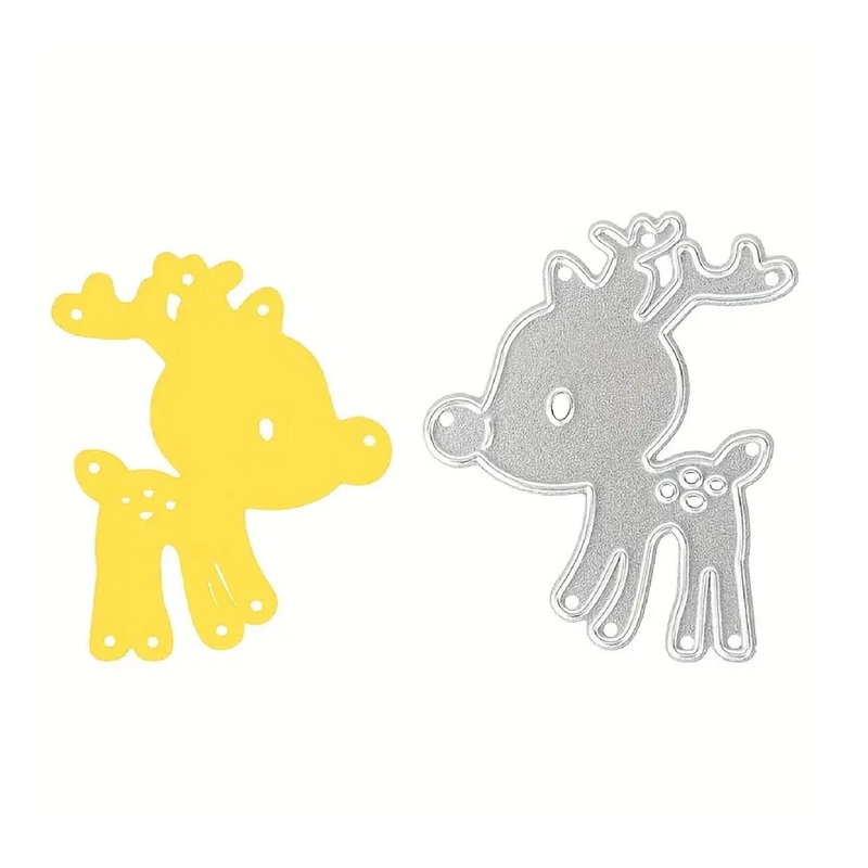 Deer Design Cutting Dies - Embossing Stencils