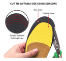 Dr. Foot's Arch Support Insoles, Relief from Plantar Fasciitis, Metatarsal and Heel Pain,