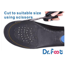 Full Orthotics Shoe Insoles - Arch Support Inserts Correct Flat Feet, Over-Pronation,