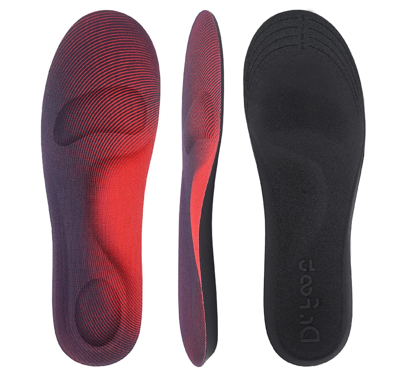 Dr. Foot's Arch Support Insoles, Relief from Plantar Fasciitis, Metatarsal and Heel Pain,