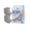 Dr. Frederick's Original Moisturizing Heel Socks for Cracked Heel Treatment 2 Pairs Stop Cracked Heels in Their Tracks