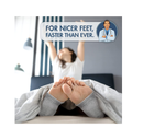 Dr. Frederick's Original Moisturizing Heel Socks for Cracked Heel Treatment 2 Pairs Stop Cracked Heels in Their Tracks