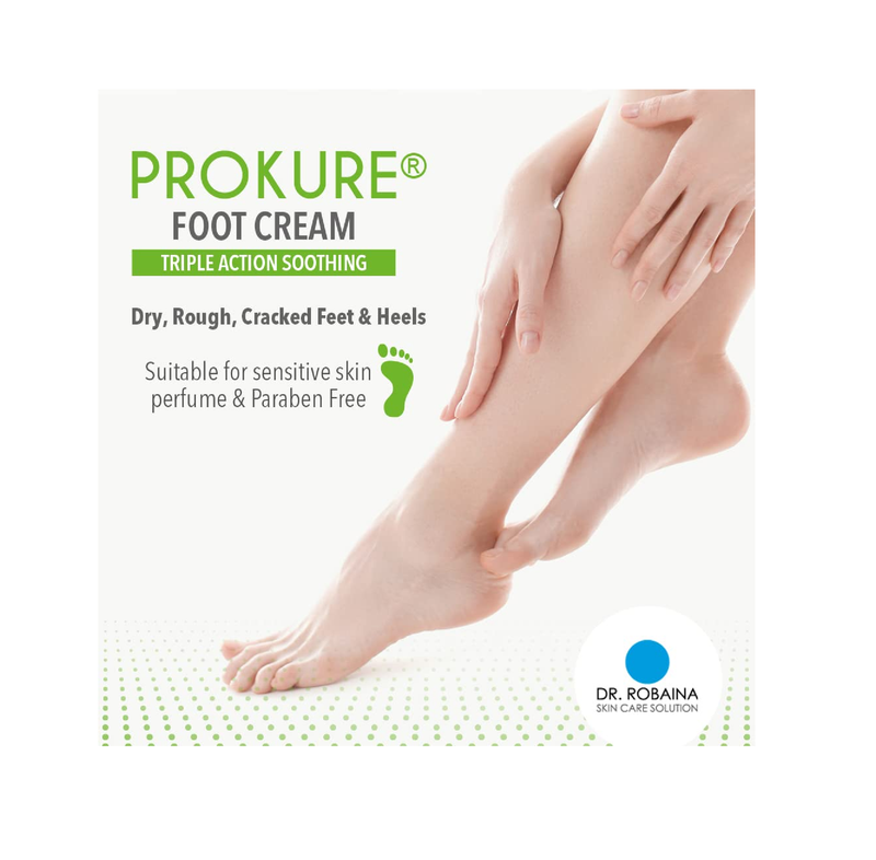 Dr. Robaina PROKURE Natural Brush Healthier Looking Nails for People Prone to Nail Fungus, Athlete’s Foot and Other Foot and Hand Dermatitis Suitable for Sensitive Skin