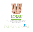 Dr. Robaina Skin Care Solution PROKURE Natural-Foot Spray Foot and Hand Spray For people prone to Nail Fungus Athlete’s Foot and other foot and hand Dermatitis 2oz