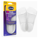 Dr. Scholl's Love Your Flats & Sandals 3/4 Length Insoles, All-Day Comfort, Relieve & Prevent Shoe Discomfort, Absorbs Shock, Arch Support