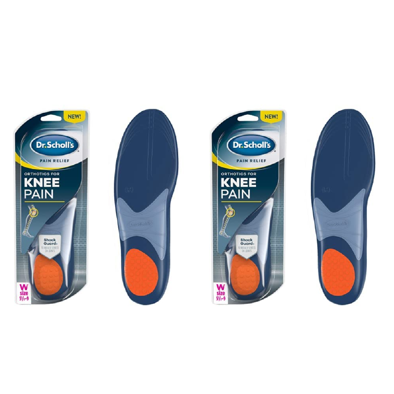 Dr. Scholl's Knee Pain Relief Orthotics // Immediate and All-Day Knee Pain Relief Including Pain from Runner’s Knee (for Women's 5.5-9, Also