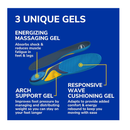 Dr. Scholl’s Energizing Comfort Women’s Everyday Insoles with Massaging Gel