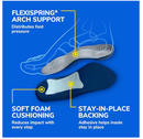 Dr. Scholl's Tri-Comfort Orthotics Inserts, Men's Size 8-12, 1-Pair Packages