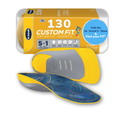 Dr. Scholl’s Custom Fit Orthotics 3/4 Length Inserts CF 130, 5-in-1 All-Day Pain Relief for Feet,