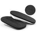 Dr. Shoesert Height Increase Insoles for Men and Women, Wool Felt Gel Heel Cushion Inserts for Leg Length Discrepancy,