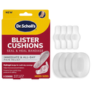 Dr. Scholl's Blister Cushions Seal & Heal Bandage with Hydrogel Technology, 8 ct // Immediate & All-Day Pain Relief,
